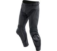 Dainese Delta 4 Pantaloni in pelle da moto, nero, Taglia Short 29