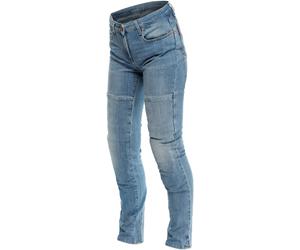 Dainese Denim Stone Slim Jeans moto donna, blu, taglia 3XL per donne