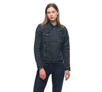 Dainese - Denim Tex Jacket Lady, Giacca Jeans da Moto, Tessuto in Denim, Protezioni Morbide su Spalle e Gomiti, Giacca Moto da Donna, Blu, 52