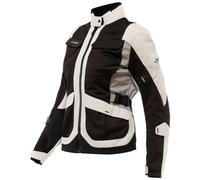 Dainese Desert Tex Giacca tessile moto da donna, nero/beige, Taglia 44