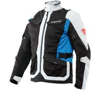 Dainese Desert Tex Giacca tessile moto, nero-blu, taglia 44 per maschi