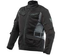 Dainese - Desert Tex Jacket, Giacca Moto Estiva, Tessuto Tecnico Leggero, Protezioni su Spalle e Gomiti, Giacca Moto da Uomo, Nero/Nero/Ebano, 54
