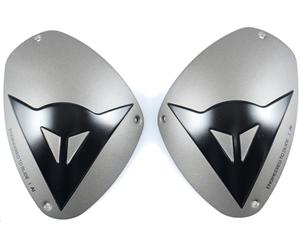 Dainese Dets Ginocchiere in alluminio, grigio/nero