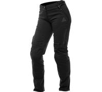 Dainese - Drake 2 Air Tex Pants Wmn, Pantaloni Moto in Tessuto, Elasticizzati, con Protezioni, Woman, Nero/Nero, 46