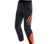 Dainese Drake 2 Air, pantaloni tessili impermeabili 56 male Nero/Rosso Fluo