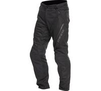 Dainese - Drake 2 Super Air Tex Pants, Pantaloni da Moto Ventilati, in Tessuto, per Stagione Estiva, con Protezioni Removibili, Man, Nero/Nero, 58
