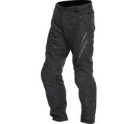 Dainese - Drake 2 Super Air Tex Pants, Pantaloni da Moto Ventilati, in Tessuto, per Stagione Estiva, con Protezioni Removibili, Man, Nero/Nero, 60