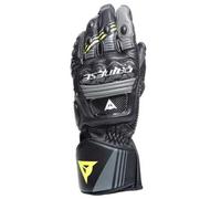 Dainese Druid 4 Guanti Moto, nero-grigio-giallo, taglia S per maschi