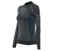Dainese Dry LS Maglietta Funzionale A Maniche Lunghe Donna (Nero/Blu) Taglia: M