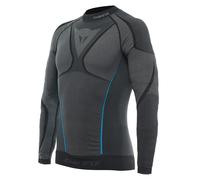 Dainese Dry LS Maglietta Funzionale A Maniche Lunghe Uomo (Nero/Blu) Taglia: L