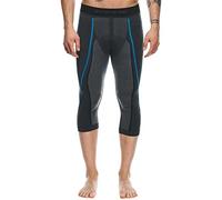 Dainese Dry Pants 3/4, Pantaloncini Intimi Moto, Uomo, Nero/Blu, XS/S