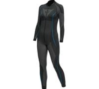 Dainese Dry Suit Lady, Sotto Tuta Moto Traspirante, Donna, Nero/Blu, M