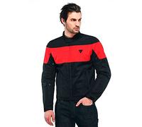 Dainese Elettrica Air, giacca in tessuto 52 male Nero/Rosso