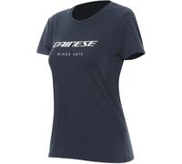 Dainese Essence Wordmark, maglietta donna L female Nero/Bianco