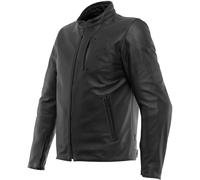 Dainese Fulcro Giacca in pelle moto, nero, taglia 48 per maschi