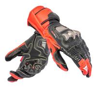 Dainese Full Metal 7, guanti XL male Nero/Rosso Fluo