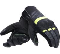 Dainese Fulmine D-Dry Guanti da moto, nero-giallo, taglia S per maschi