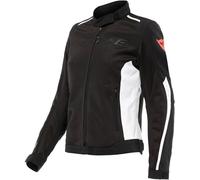 Dainese Hydraflux 2 Air Lady D-Dry Jacket, Giacca Moto Impermeabile, Donna, Nero/Nero/Bianco, 50