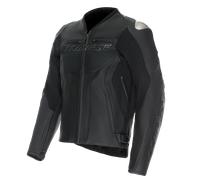 DAINESE Racing 5 Giacca in Pelle da Moto, Nero, 50