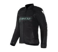 Dainese Herosphere Air, giacca tessile donna 48 female Nero/Grigio/Verde Chiaro
