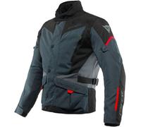 Dainese Giacca Moto Tempest 3 D-Dry Impermeabile Fodera termica rimovibile Ebano/Nero/Rosso Lava 48