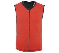Dainese - Gilet di protezione - Scarabeo Vest High-Risk-Red/Stretch-Limo in Pelle - Taglia S - Nero