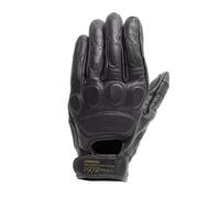 Guanti Pelle Estivo Vintage Dainese Blackjack Nero/Nero/Nero Taglia:M