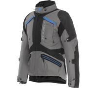 DAINESE Gullfoss D-Dry Giacca da Moto Impermeabile, Nero/Grigio/Blu, 56