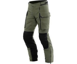 Dainese Hekla Absoluteshell Pro 20K D-Dry Pantaloni tessili moto, nero-verde, taglia 64 per maschi