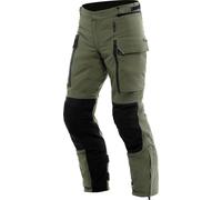 Dainese Hekla Absoluteshell Pro 20K D-Dry Pantaloni tessili moto, nero-verde, taglia 60