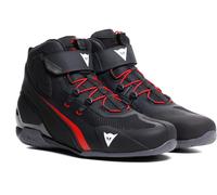 Dainese Herian Air Scarpe da moto, nero-rosso, taglia 38 per maschi