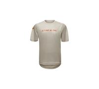 Dainese Bike Aer Short Sleeve T-shirt Beige XL Uomo