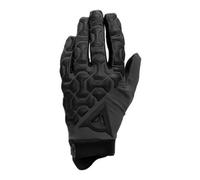 DAINESE - HGR Gloves Ext, Guanti da MTB con Pattern Protettivo e Anti-abrasione, Compatibilità Touch Screen, Per Uomo e Per Donna, Nero/Nero, L