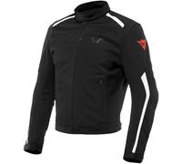 Dainese Hydraflux 2 Air D-Dry Jacket, Giacca Moto Estiva Con Fodera Impermeabile Removibile, Uomo, Nero/Bianco, 62
