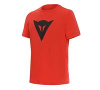 Dainese - Hyper Speed Demon T-Shirt, Maglietta a Maniche Corte Girocollo, Uomo, Rosso-Racing, M