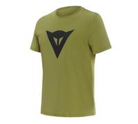 DAINESE - Hyper Speed Demon T-Shirt, Maglietta a Maniche Corte Girocollo, Uomo, Verde Oliva, XL