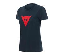 DAINESE - Hyper Speed Demon T-Shirt Wmn, Maglietta a Maniche Corte Girocollo, Donna, Carbonio, S