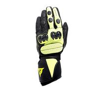 Dainese Impeto D-Dry guanti moto impermeabili, nero-giallo, taglia XS