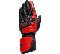 Dainese Impeto Guanti da moto, nero-rosso, taglia L