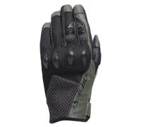 Dainese Karakum Ergo-Tek Guanti da moto, nero-verde, taglia L per maschi