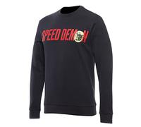 DAINESE - Knee Down Sweater, Felpa Girocollo in Cotone, Uomo, Nine-Iron, XXL