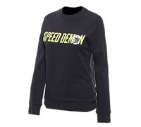 DAINESE - Knee Down Sweater Wmn, Felpa Girocollo in Cotone, Donna, Nine-Iron, L