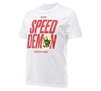 Dainese Knee Down, maglietta M male Bianco/Rosso