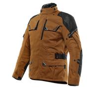 Dainese Ladakh 3L D-Dry Giacca tessile moto, nero-marrone, taglia 48