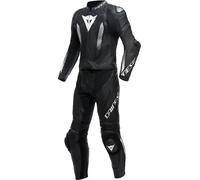 Dainese Laguna Seca 5, tuta in pelle 2 pezzi. 54 male Nero/Nero/Bianco