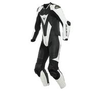 Dainese Laguna Seca 5 Tuta In Pelle Nero/Bianco 56 56