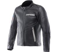 Dainese Leggenda, giacca in pelle 52 male Nero/Blu/Rosso