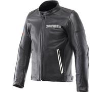 Dainese Leggenda, giacca in pelle traforata 56 male Nero/Blu/Rosso