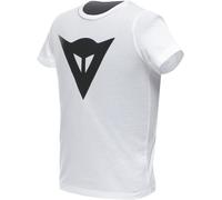 Dainese Logo Maglietta per bambini, bianco/nero, Taglia YS