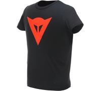 Dainese Logo Maglietta per bambini, nero-rosso, taglia XL